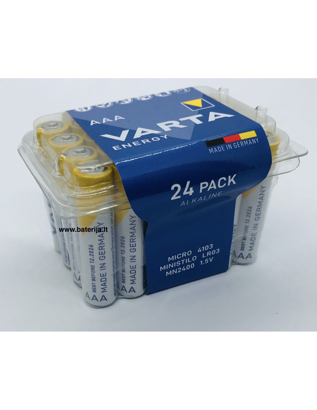 Varta  baterija Energy 4103 (24vnt)