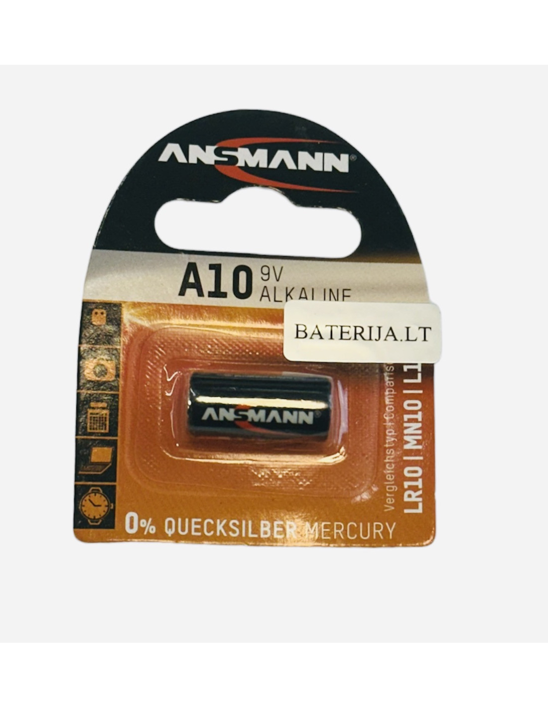 Ansmann A10 baterija 9V
