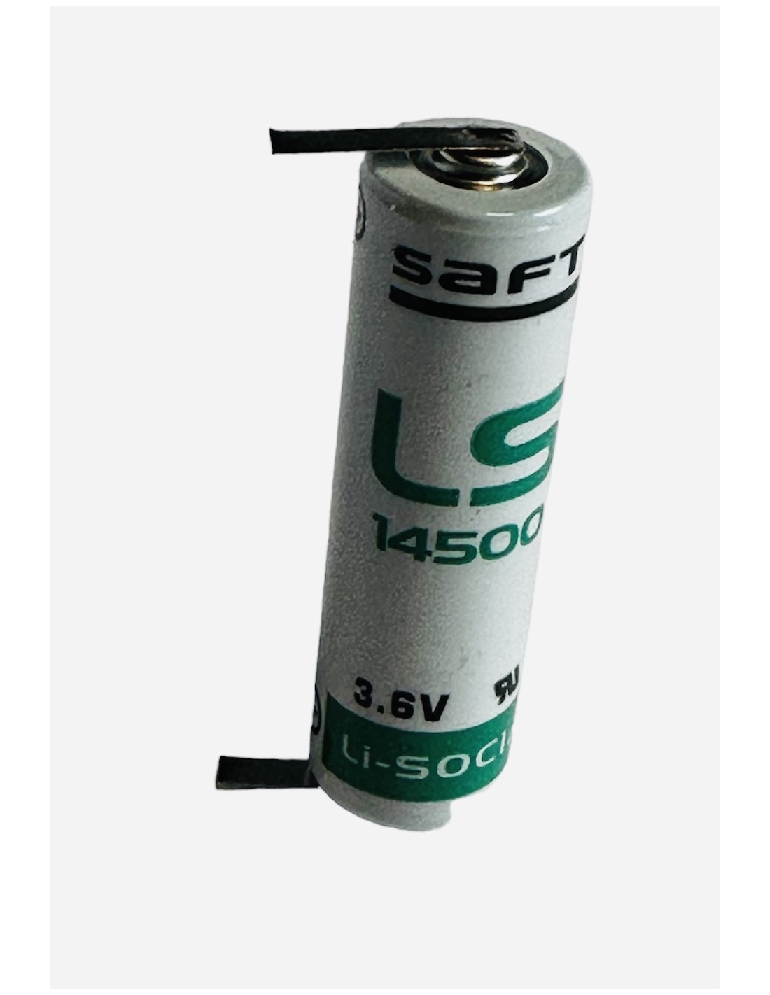 Saft ličio baterija LS14500 3,6V P kontaktas