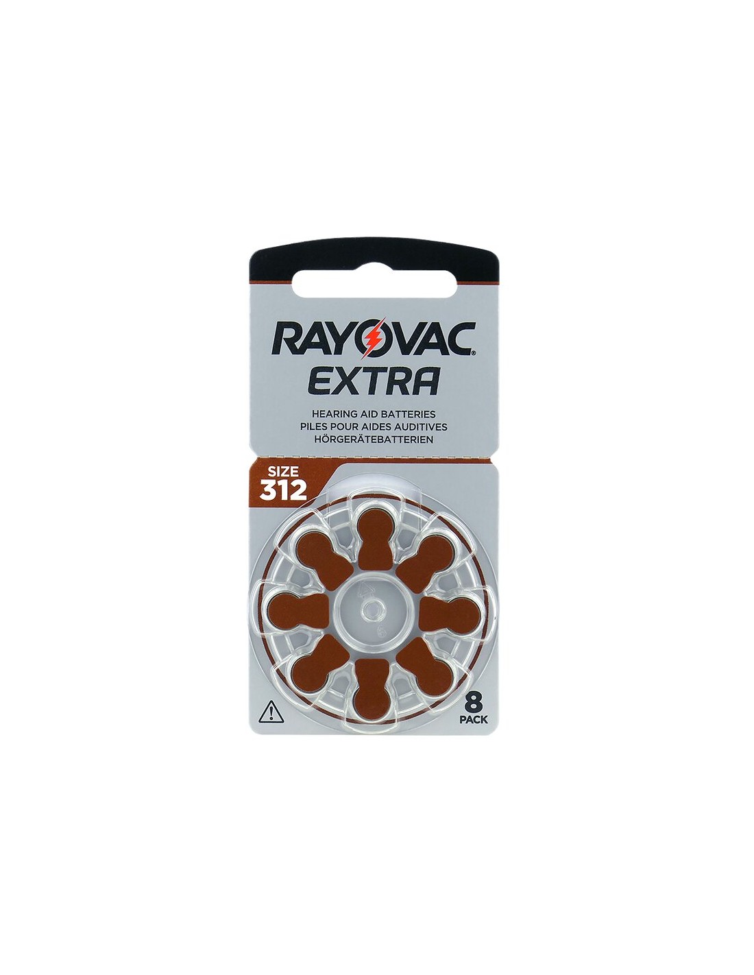 Rayovac EXTRA baterija A312 /8