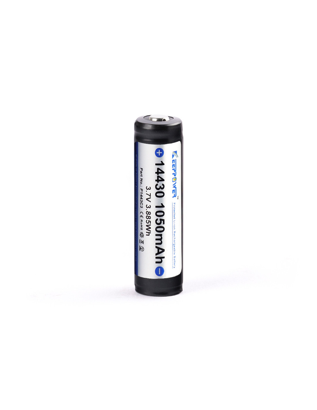 Keeppower P1443C3 akumuliatorius 14430 1050mAh
