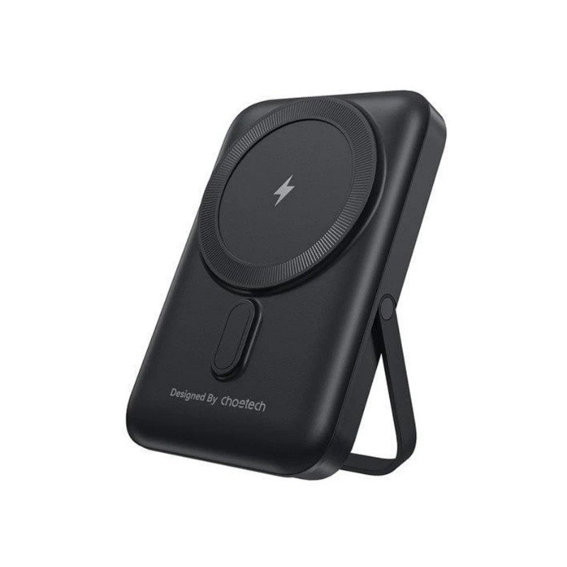 Išorinė baterija Power Bank Choetech B743 15W Magsafe 10000mAh juoda