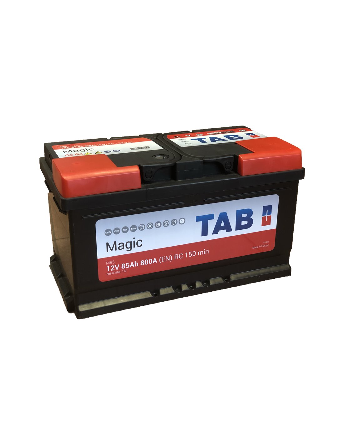 TAB Magic akumuliatorius 12V 85Ah 800A