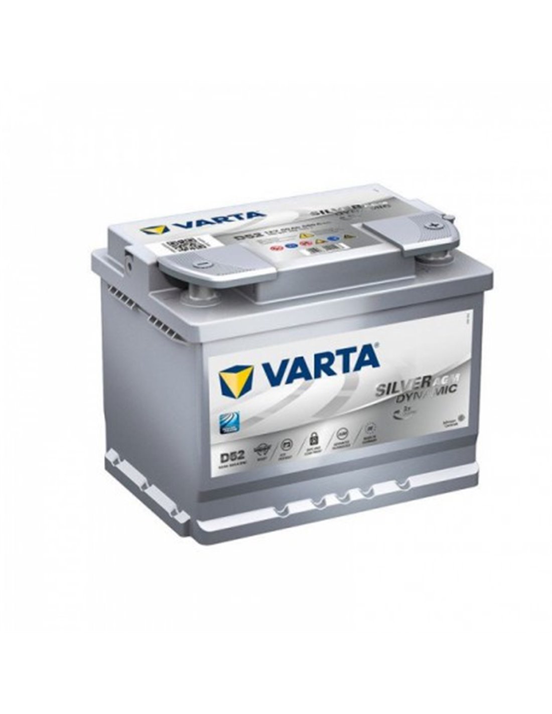 Akumuliatorius VARTA SILVER Dynamic AGM 60Ah 680 A EN 12V