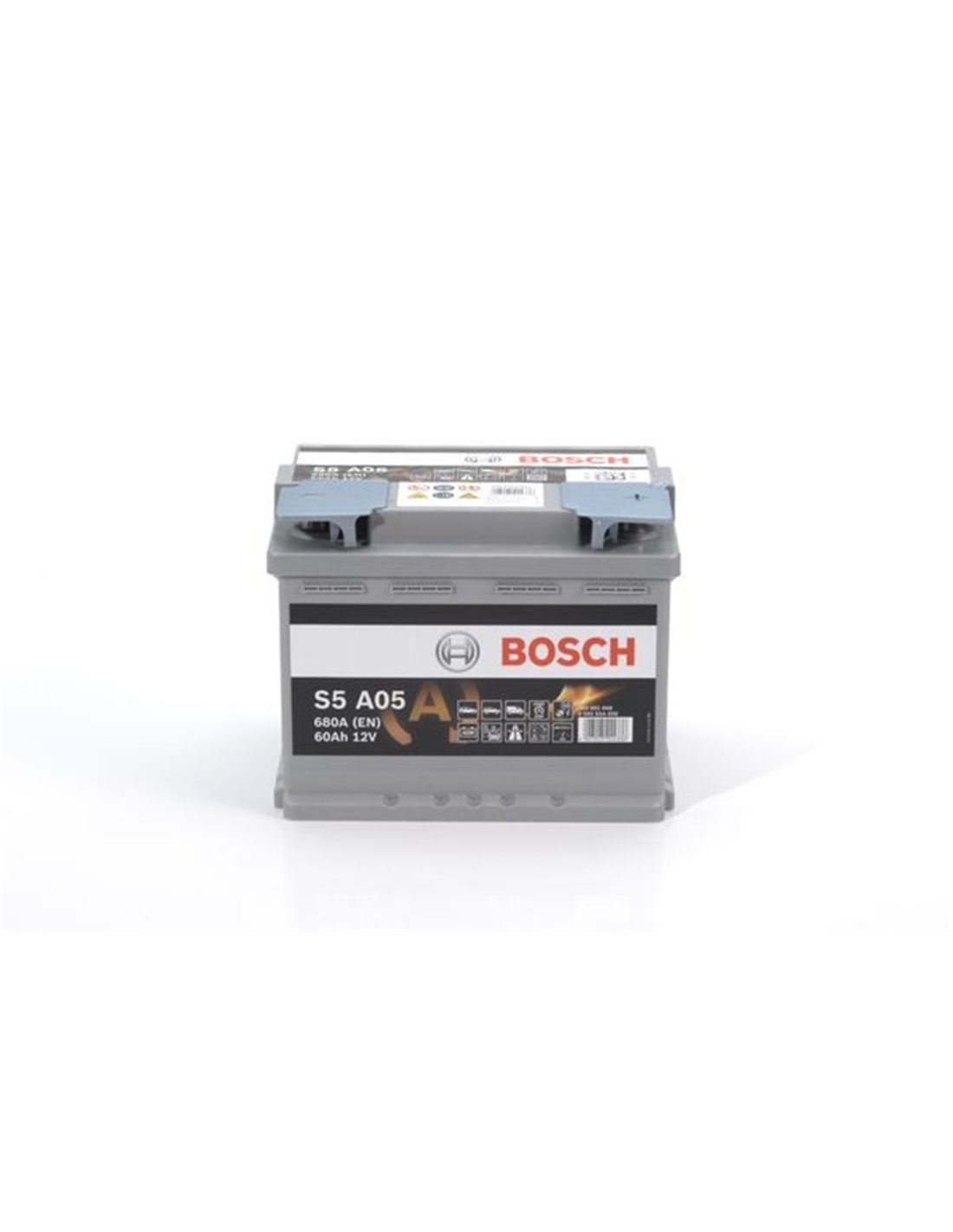 BOSCH 60Ah 680A (EN) 12V AGM akumuliatorius