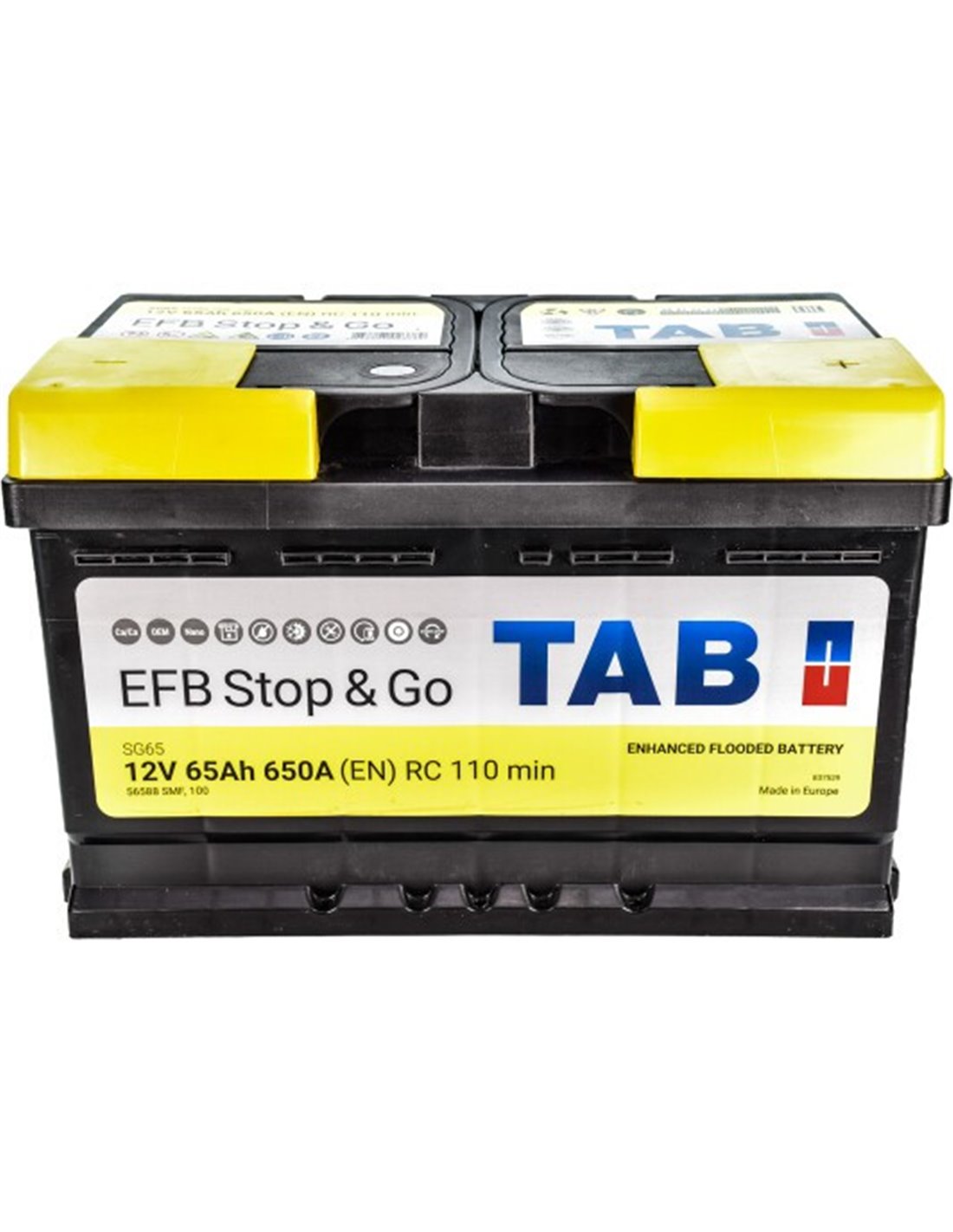 TAB EFB akumuliatorius 12V 65Ah 650A