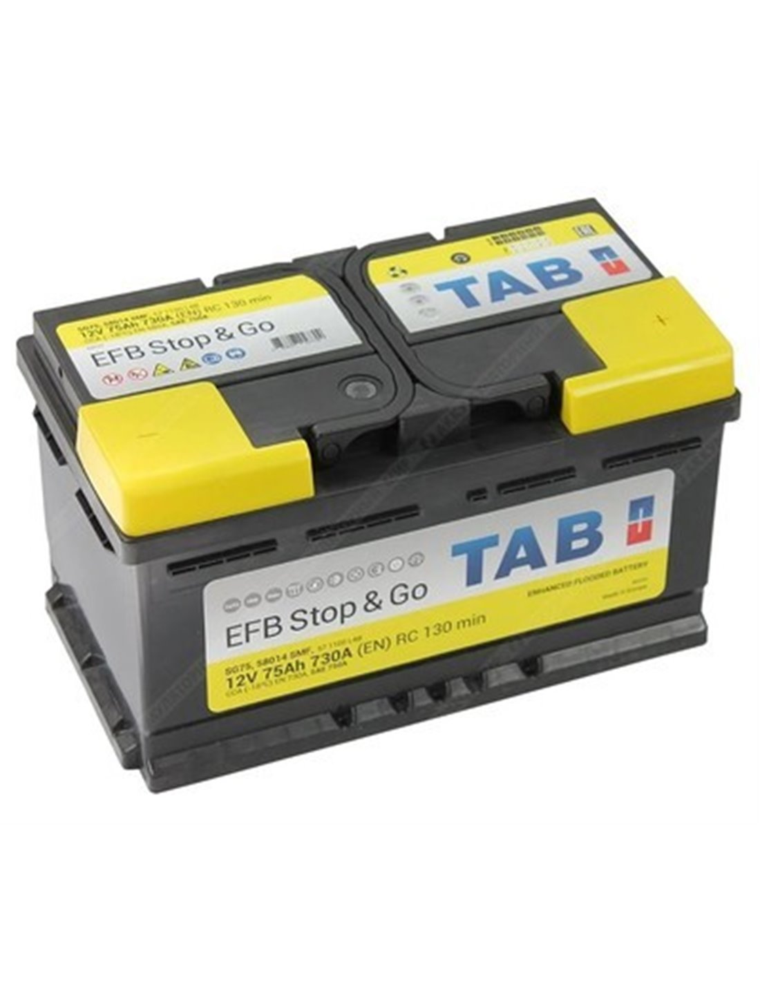 TAB EFB akumuliatorius 12V 75Ah 730A