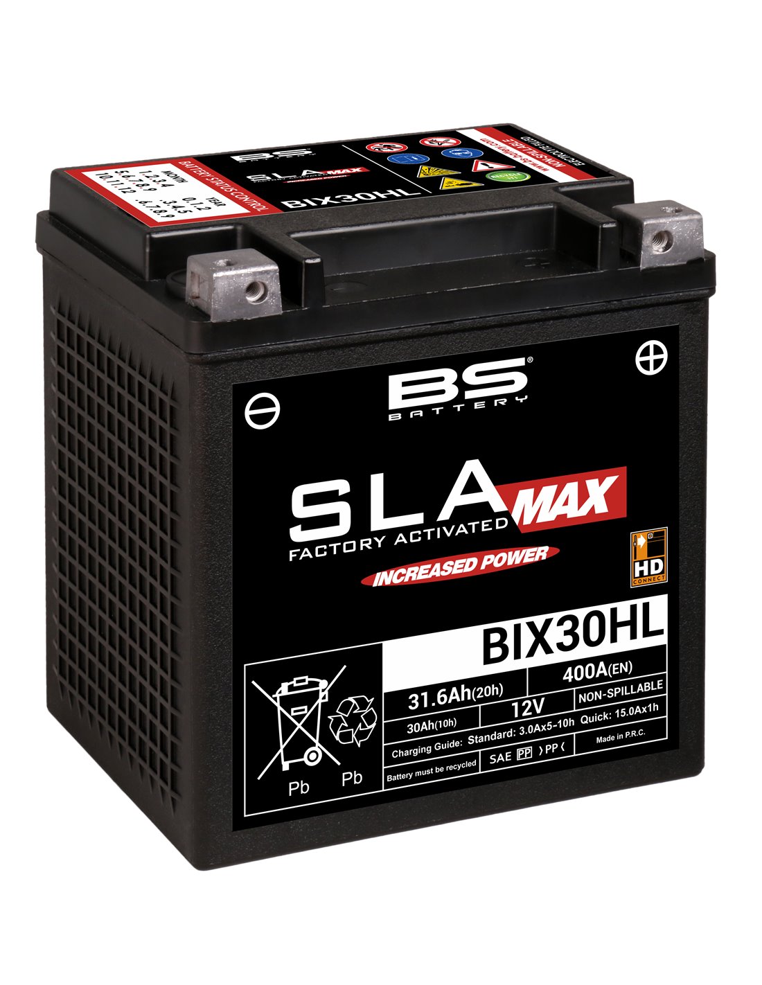 BIX30HL HD SLA MAX 12V 31.6Ah akumuliatorius