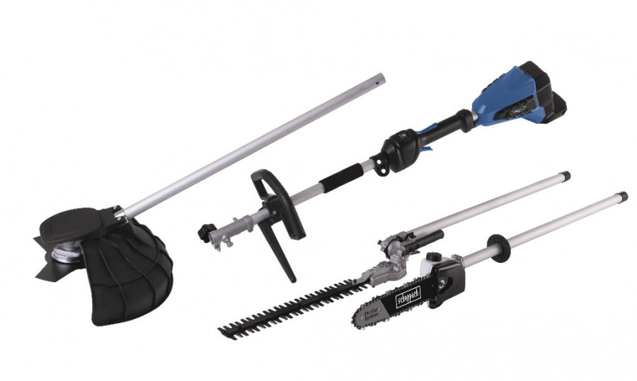 Daugiafunkcinis sodo įrankis BC-MFH400-X 2x20V korpusas, Scheppach