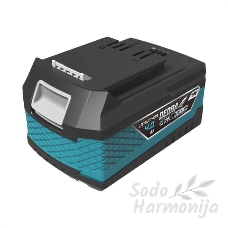 Akumuliatorius Dedra DED7034, 18 V, 4.0 Ah, Li-Ion SAS+ALL
