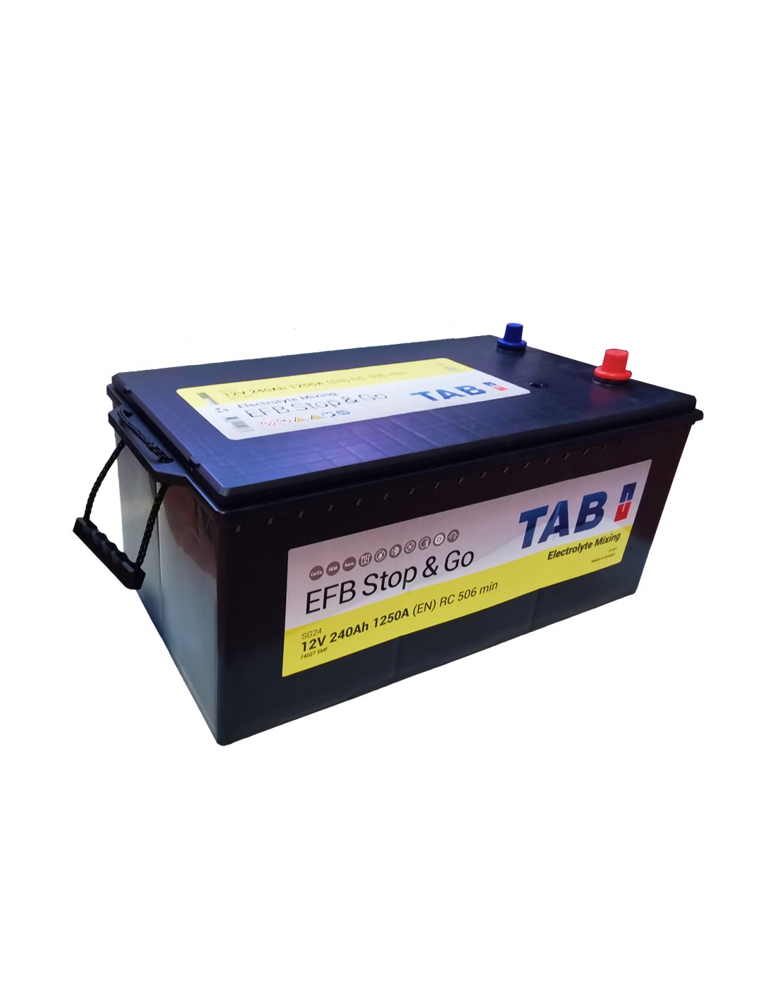 TAB EFB akumuliatorius 12V 240Ah 1250A