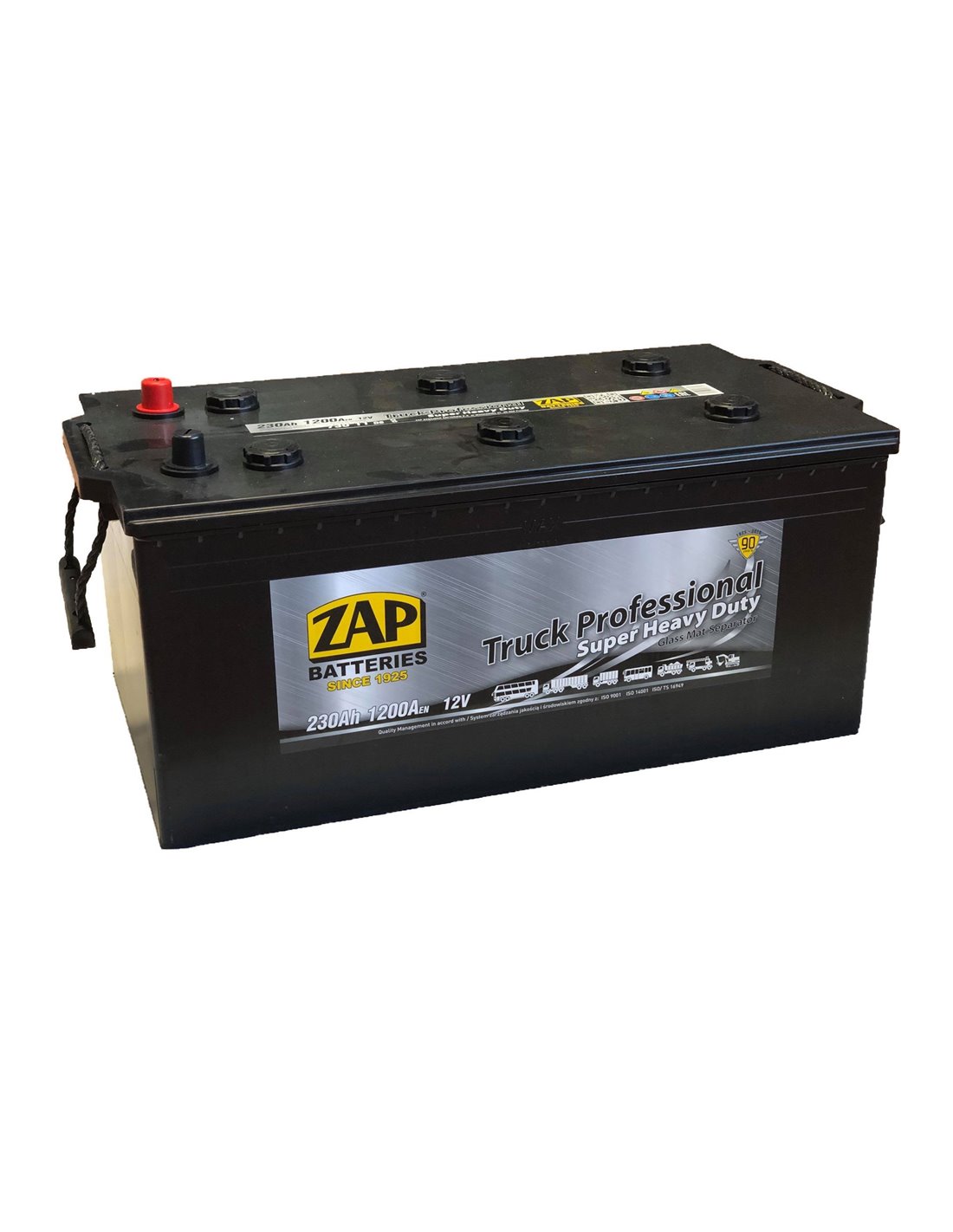 ZAP SHD akumuliatorius 12V 230Ah 1200A