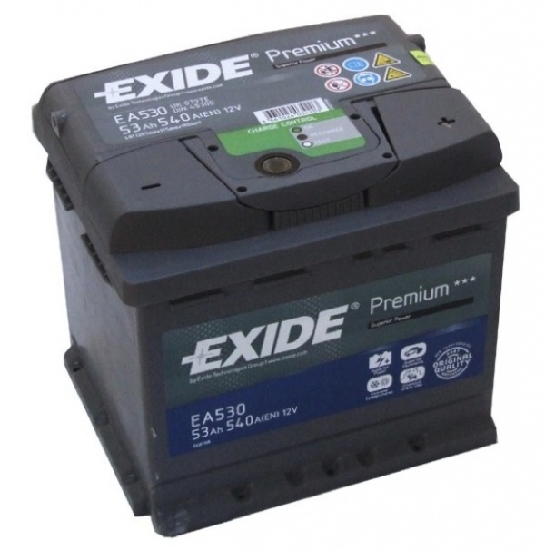 Akumuliatorius EXIDE 53Ah 540A