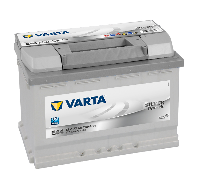 Akumuliatorius Varta E44 77Ah 780A