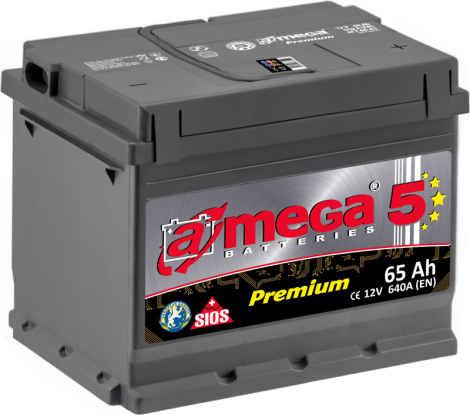 AKUMULIATORIUS A-MEGA PREMIUM 12V/65AH/640A EN