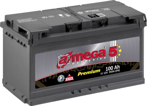 AKUMULIATORIUS A-MEGA PREMIUM 12V/100AH/950A EN