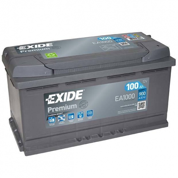 Akumuliatorius EXIDE 100Ah 900A