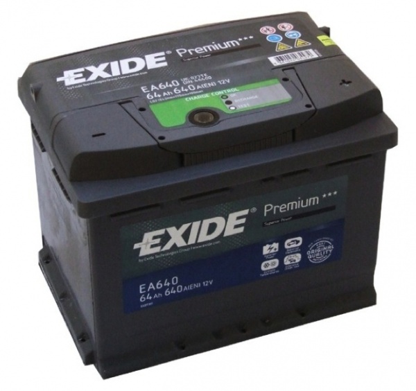 Akumuliatorius EXIDE 64Ah 640A