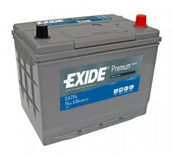 Akumuliatorius EXIDE 75Ah 630A