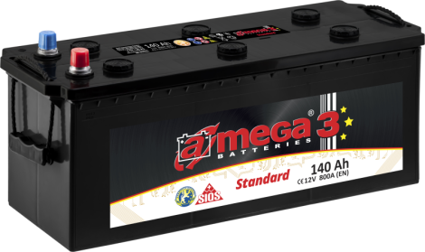 AKUMULIATORIUS A-MEGA STANDARD 12V/140AH/800A EN