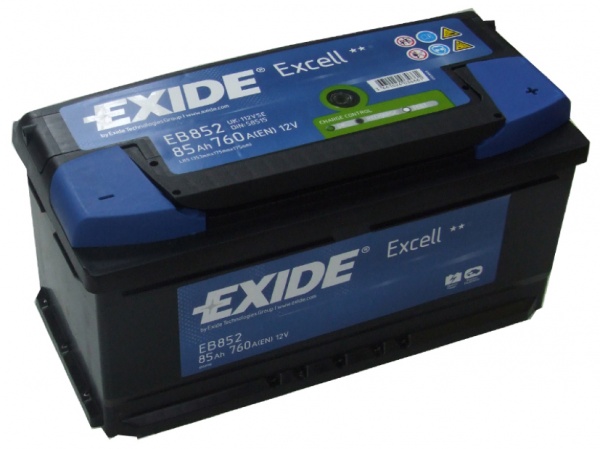 Akumuliatorius EXIDE 85Ah 760A