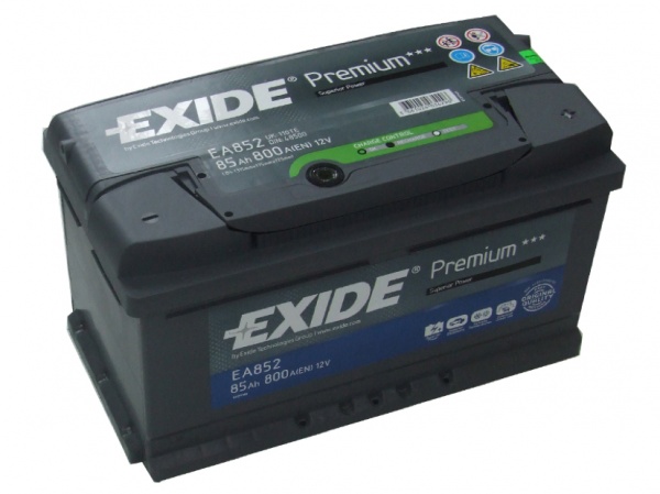 Akumuliatorius EXIDE 85Ah 800A