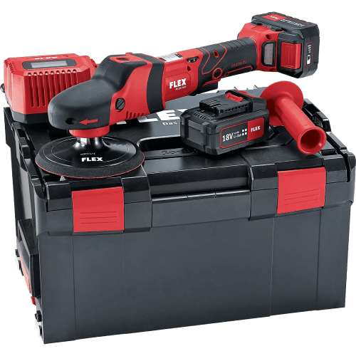 Flex Akumuliatorinė Rotacinė Poliravimo Mašinėlė - PE 150 150mm