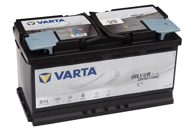 Akumuliatorius VARTA SILVER (595901085) 95Ah 850A AGM (G14)