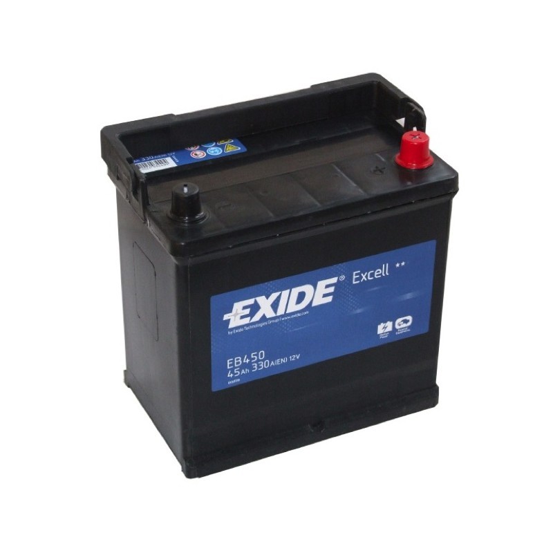 Akumuliatorius EXIDE 45 Ah 330 A EN 12V