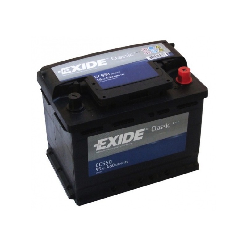Akumuliatorius EXIDE 55 Ah 460 A EN 12V