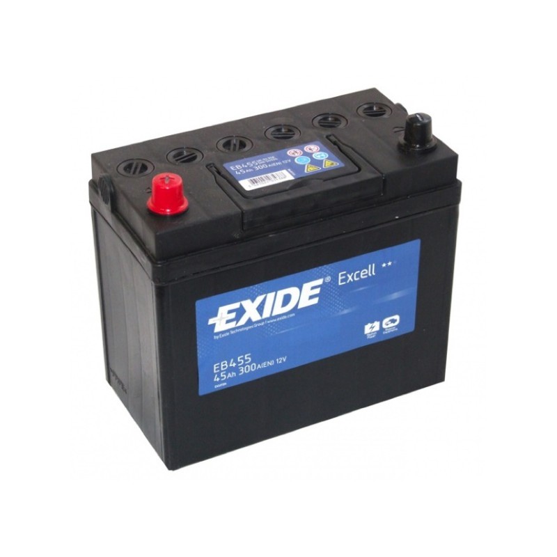 Akumuliatorius EXIDE 45 Ah 300 A EN 12V
