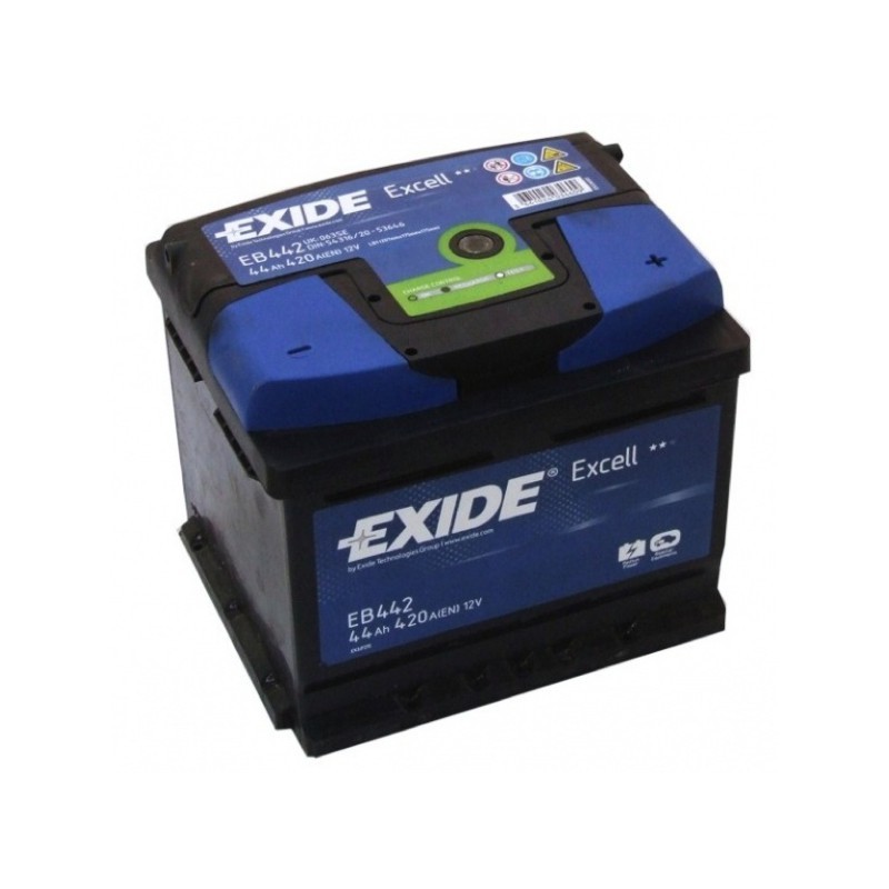 Akumuliatorius EXIDE 44 Ah 420 A EN 12V