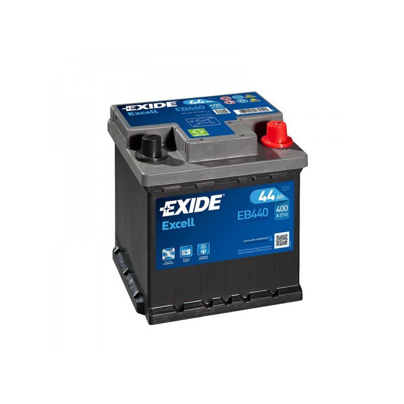 Akumuliatorius EXIDE 44 Ah 440 A EN 12V