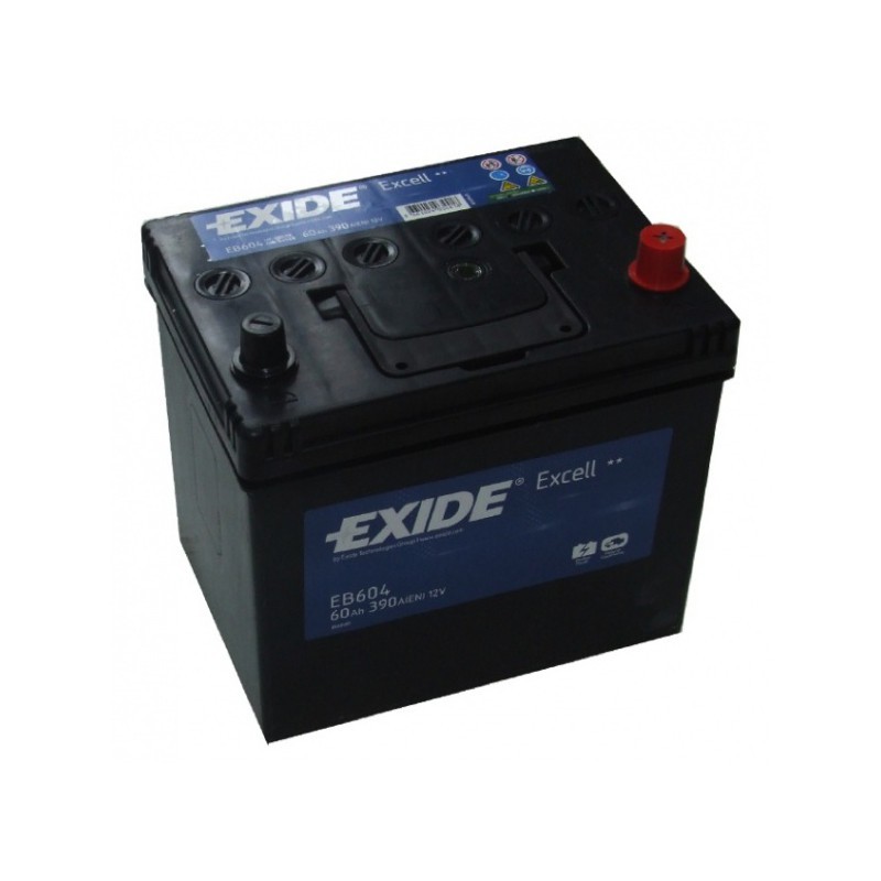 Akumuliatorius EXIDE 60 Ah 390 A EN 12V
