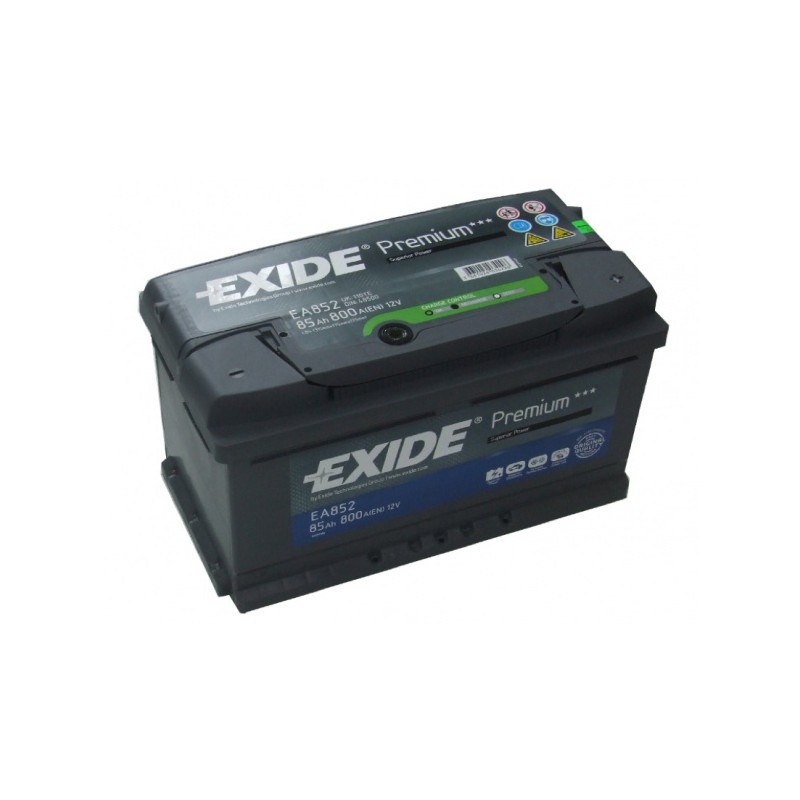 Akumuliatorius EXIDE 85 Ah 800 A EN 12V