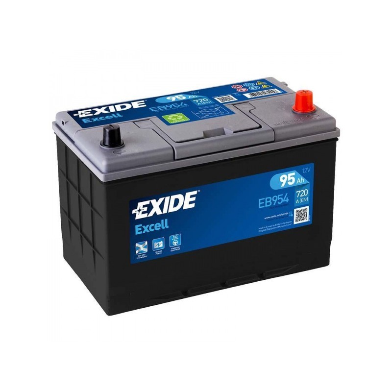 Akumuliatorius EXIDE 95 Ah 720 A EN 12V
