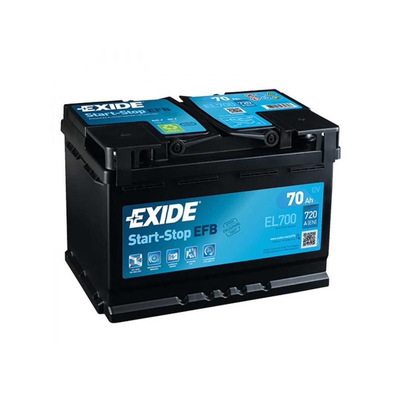 Akumuliatorius EXIDE 70 Ah 720 A EN 12V