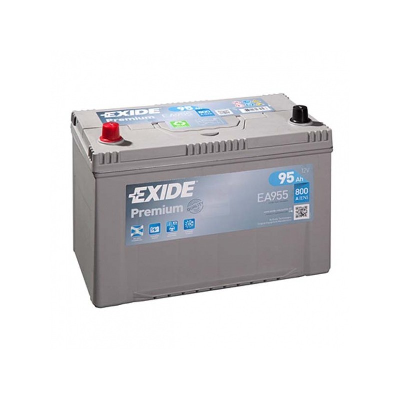 Akumuliatorius EXIDE 95 Ah 800 A EN 12V