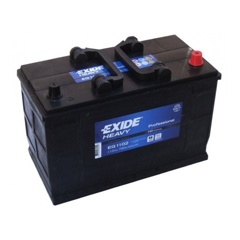Akumuliatorius EXIDE 110 Ah 750 A EN 12V