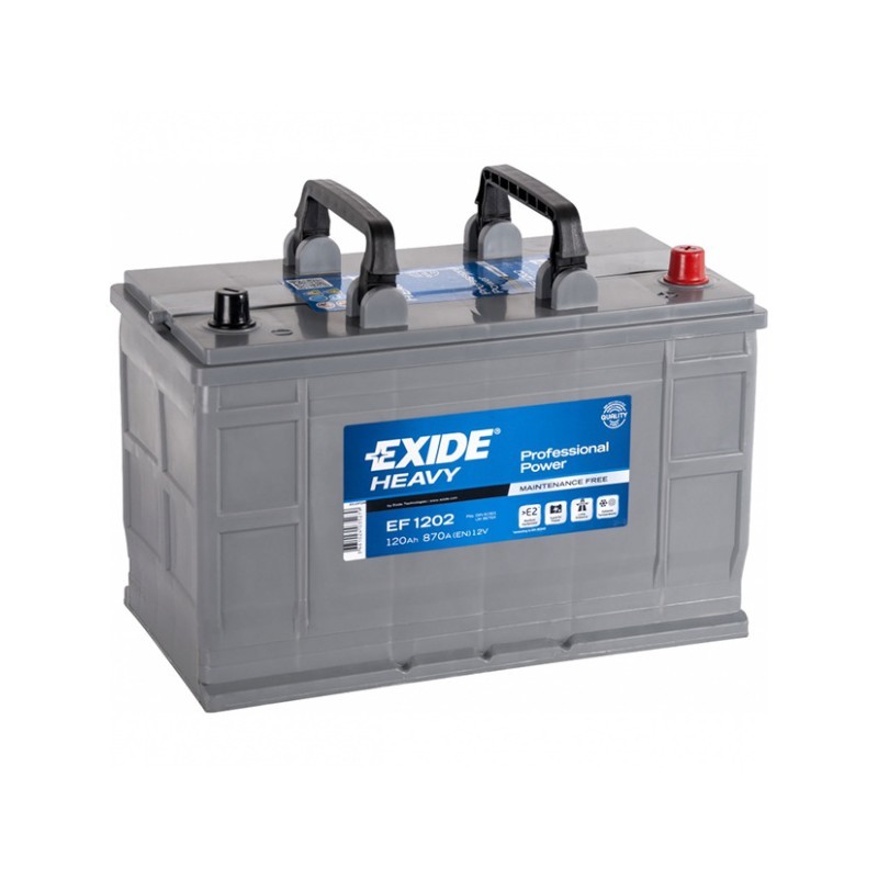 Akumuliatorius EXIDE 120 Ah 870 A EN 12V