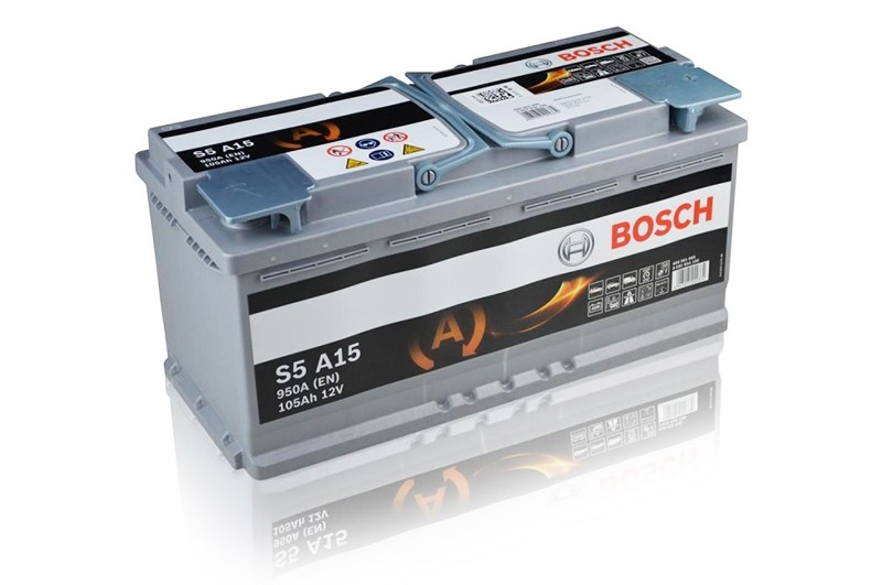 Akumuliatorius Bosch 105Ah 950A (S5A15) AGM