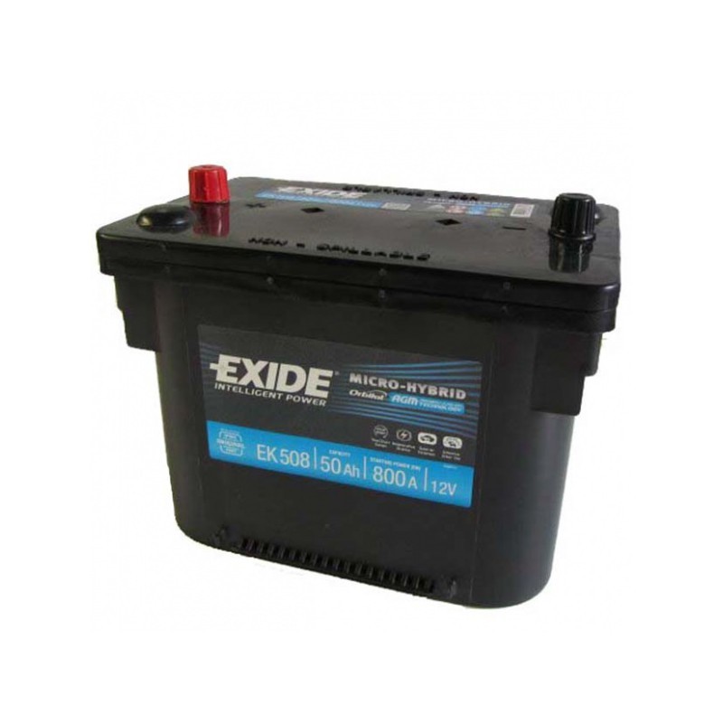 Akumuliatorius EXIDE 50 Ah 800 A EN 12V