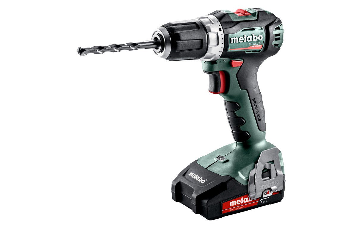 Metabo BS 18 L BL 1850 RPM 1,2 kg Juoda, Žalia