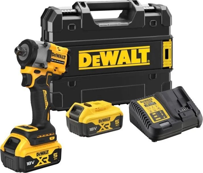 Impact wrench Dewalt DEWALT.DEWALT 1/2" 18V 406Nm 2x5.0Ah TSTAK SPECIES DCF922P2T