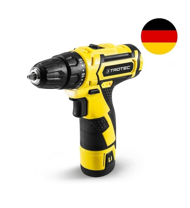 Akumuliatorinis suktuvas - gręžtuvas Trotec PSCS 11-12V : Akumuliatoriaus rūšis - Li-Ion, Apsaugos klasė - II, Išmatavimai (mm) - 180 x 190 x 50, Pavadinimas - Trotec PSCS 11-12V, Svoris (kg) - 1.25