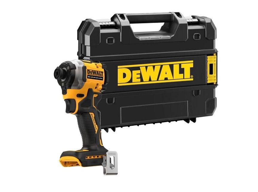 DEWALT DCF850NT-XJ elektrinis atsuktuvas arba smūginis įrankis 1/4" 18V Juoda, Geltona