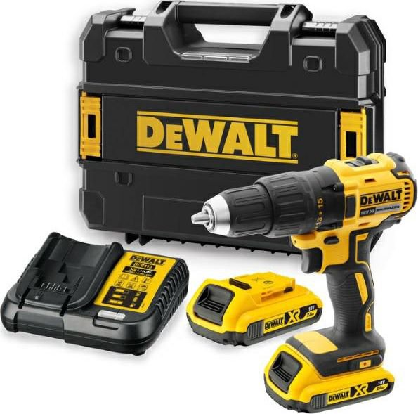 Drilling machine Dewalt DCD777D2T 18 V 2 x battery 2 Ah