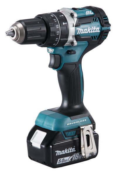 Makita DHP484RTJ grąžtas Beraktė 1,8 kg Juoda, Mėlyna