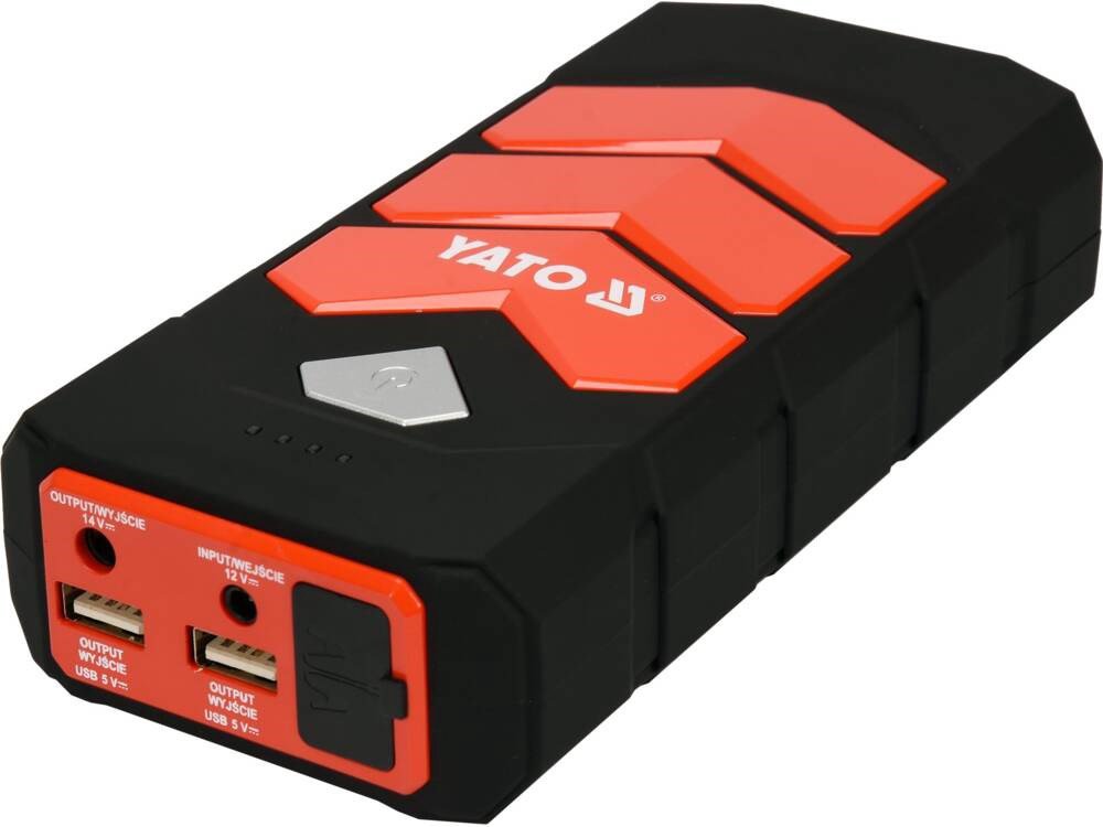 Automobilio starteris YATO YT-83081 automobilio maitinimo bankas 9000 mAh Juoda,Oranžinė