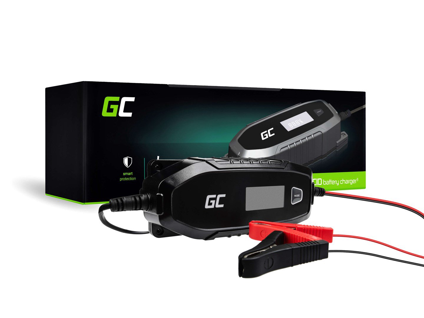 Green Cell Charger for accumulators 6V 12V 4A with diagnostics function 6/12 V Juoda